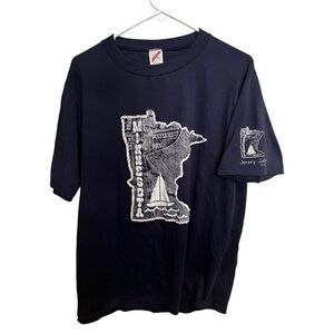 Vintage men’s size XL Minnesota puff print single stitch T-shirt